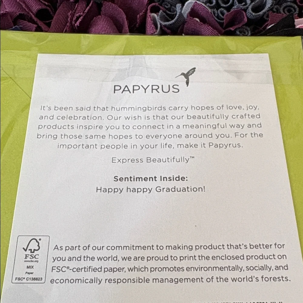 🆕Papyrus Llama Graduation Card